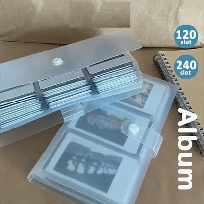 Transparent Card Storage Album
