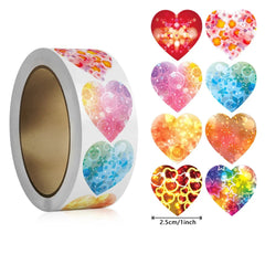 Heart Sealing Stickers