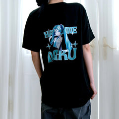 Hatsune Miku - T-Shirt Korean Pop-Up Store