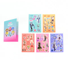 Hatsune Miku - Sticker(5pcs-1set) Korean Pop-Up Store