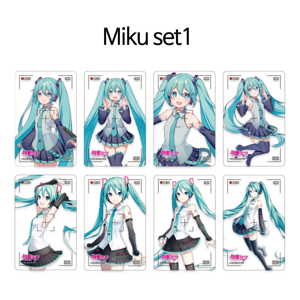 Hatsune Miku - Transparent Photo Card Set Korean Pop-Up Store