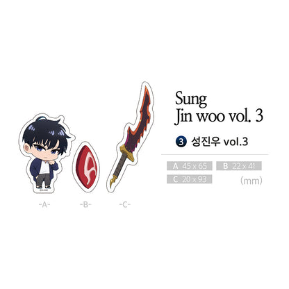 Solo Leveling - Acrylic Magnet Set
